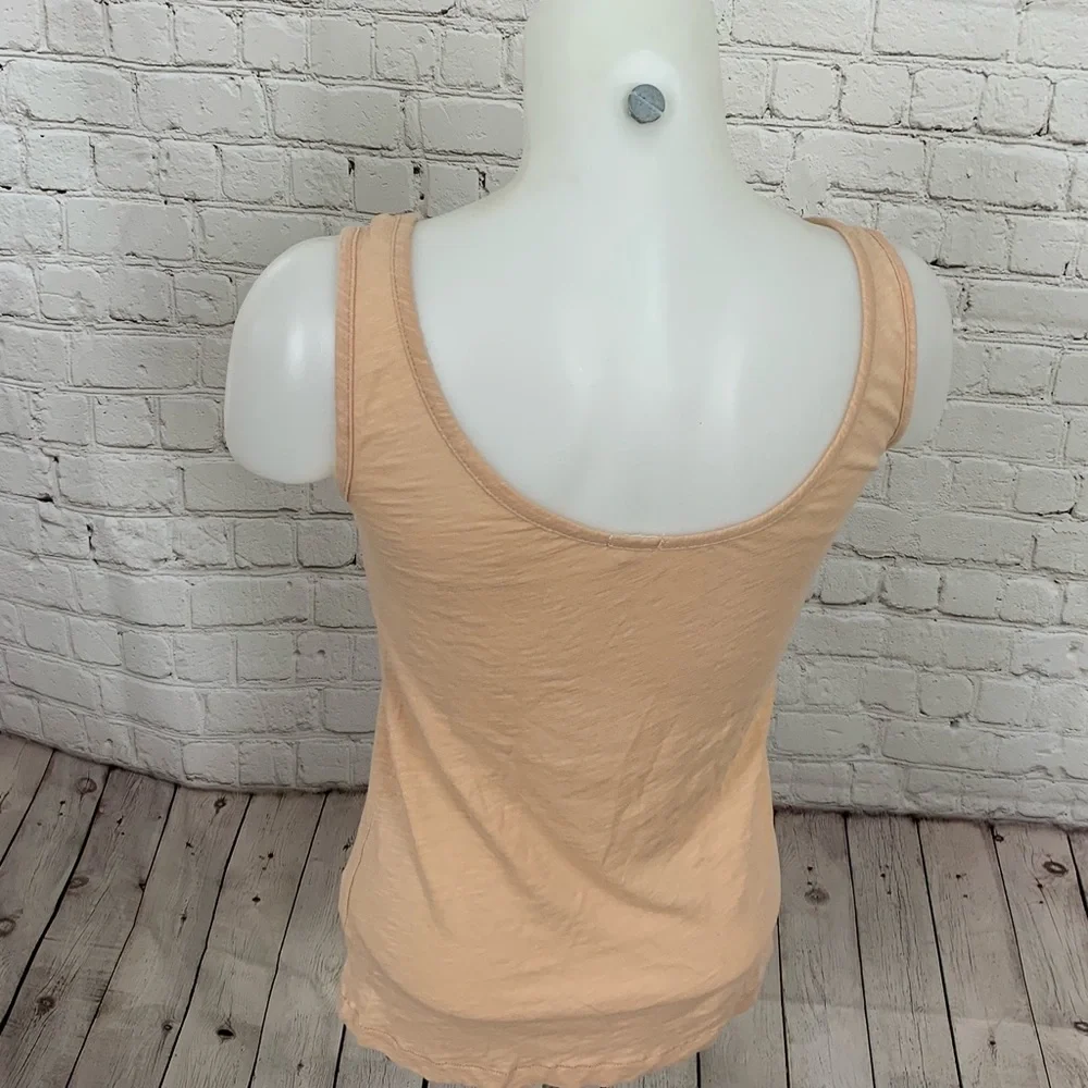 J. Crew Silk Ruffle Tank Top Size Medium